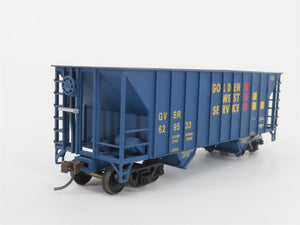 HO Scale Walthers 932-27407 GVSR Golden West Service 2-Bay Open Hopper 2-Pack