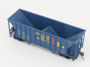 HO Scale Walthers 932-27407 GVSR Golden West Service 2-Bay Open Hopper 2-Pack