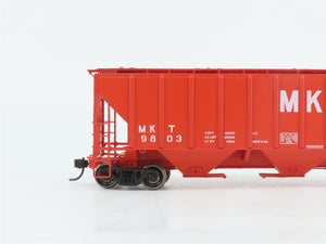 HO Scale Life-Like Proto 2000 Series 23385 MKT 3-Bay Covered Hopper #9803