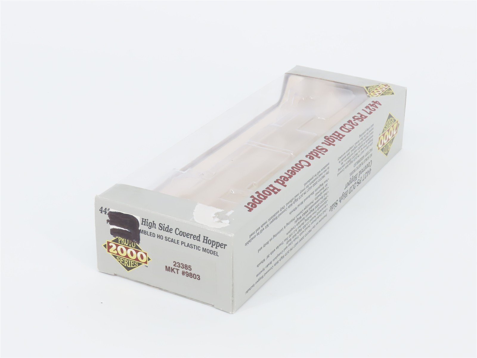 HO Scale Life-Like Proto 2000 Series 23385 MKT 3-Bay Covered Hopper #9803