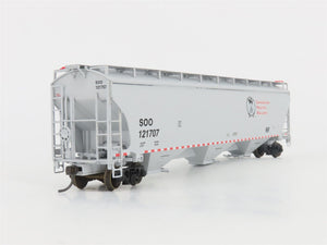 HO LBF Company Gold Series 2112 SOO/CP Canadian Pacific 3-Bay Hopper #121707