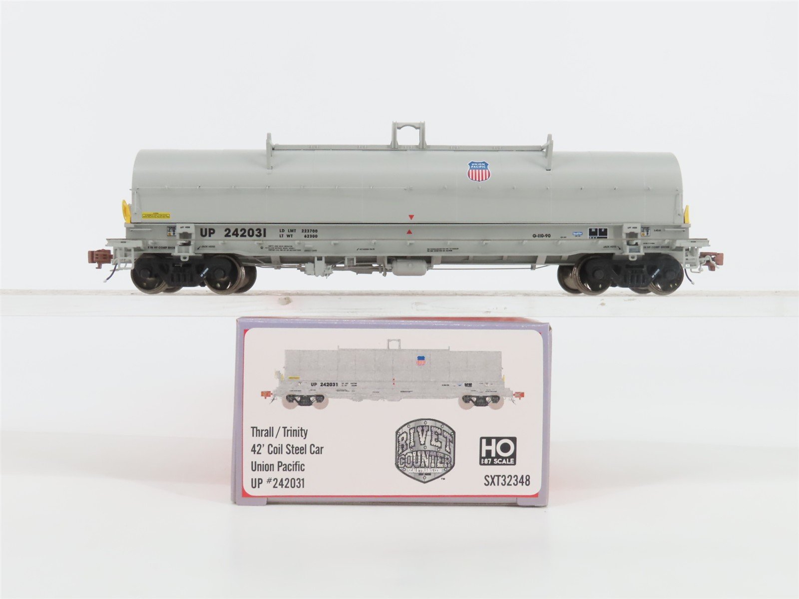 HO Scaletrains.com Rivet County SXT32348 UP Union Pacific 42' Coil Car #242031