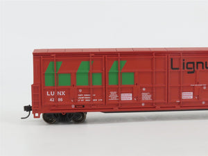 HO Scale Life-Like Proto 1000 Series 890007 LUNX Lignum 60' Box Car #4286