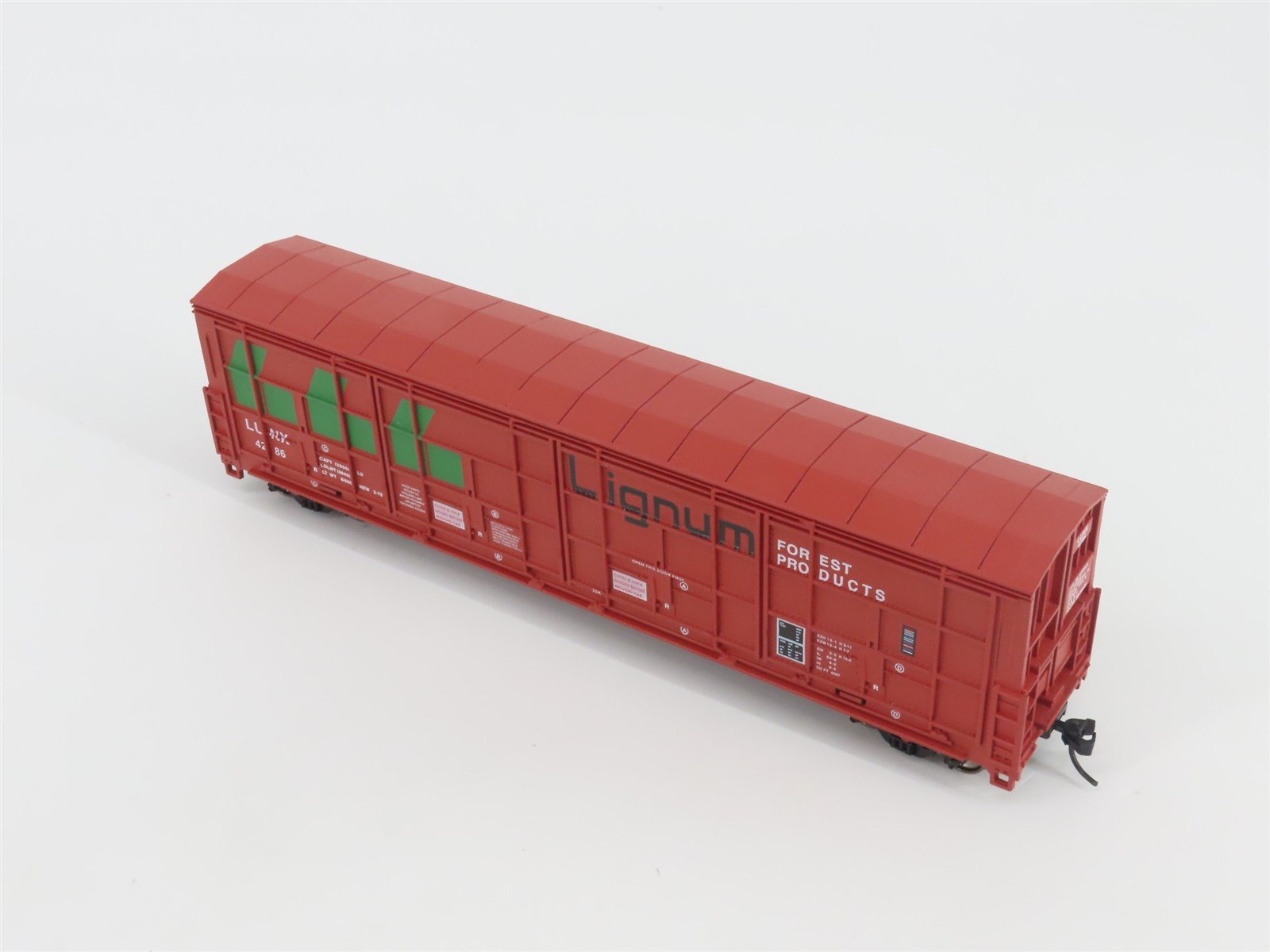 HO Scale Life-Like Proto 1000 Series 890007 LUNX Lignum 60' Box Car #4286