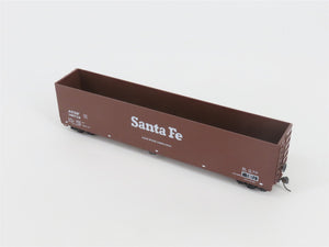 HO Scale E&C Shops 0102 ATSF Santa Fe 62' Smooth Side Woodchip Hopper #165716