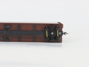 HO Scale E&C Shops 0102 ATSF Santa Fe 62' Smooth Side Woodchip Hopper #165716