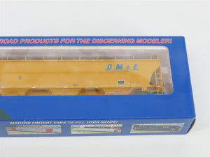 HO Scale LBF Company Gold Series 2102 DM&E 3-Bay Covered Hopper #51002 - SEALED