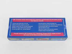 HO Scale LBF Company Gold Series 2102 DM&E 3-Bay Covered Hopper #51002 - SEALED