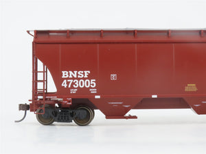HO Scale LBF Company Gold Series 2101 BNSF Railway 3-Bay Grain Hopper #473005