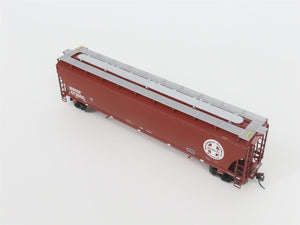HO Scale LBF Company Gold Series 2101 BNSF Railway 3-Bay Grain Hopper #473005