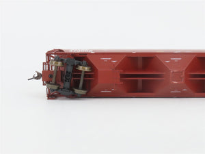 HO Scale LBF Company Gold Series 2101 BNSF Railway 3-Bay Grain Hopper #473005