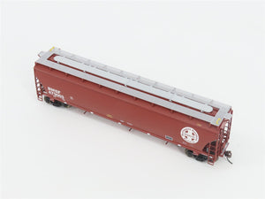 HO Scale LBF Company Gold Series 2101 BNSF Railway 3-Bay Grain Hopper #473003