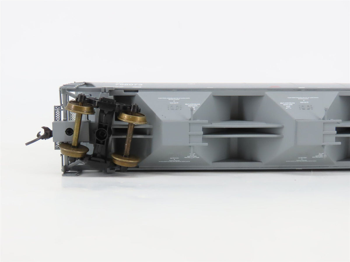 HO Scale LBF Gold 211501 IC Illinois Central 5161 3-Bay Covered Hopper #798073