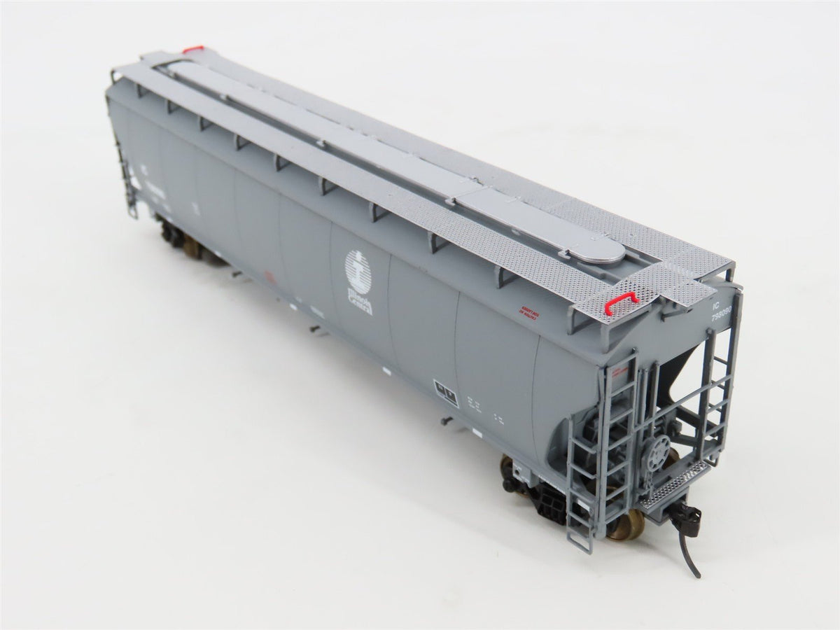 HO Scale LBF Gold 211510 IC Illinois Central 5161 3-Bay Covered Hopper #798090