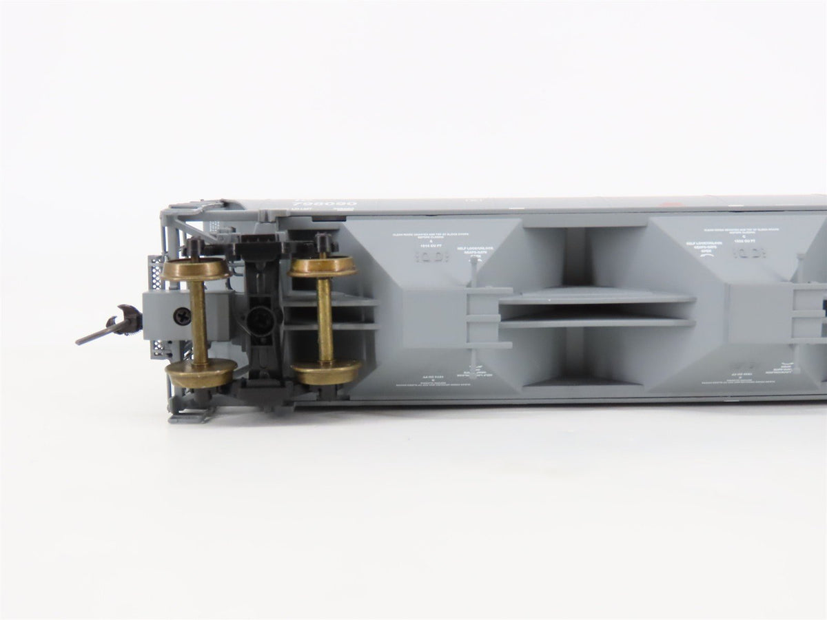 HO Scale LBF Gold 211510 IC Illinois Central 5161 3-Bay Covered Hopper #798090