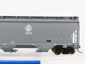 HO Scale LBF Gold 211512 IC Illinois Central 5161 3-Bay Covered Hopper #798099