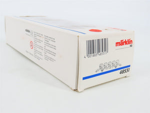 HO Scale Marklin 48531 DB Deutsche Bahn Container Carrier #4404372-5 w/Loads