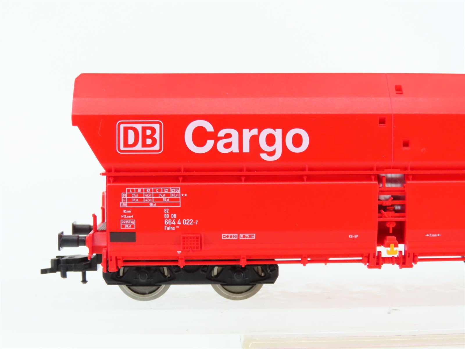 HO Scale Fleischmann 5523K DB Deutsche Bahn Cargo Hopper Car #6644022-7