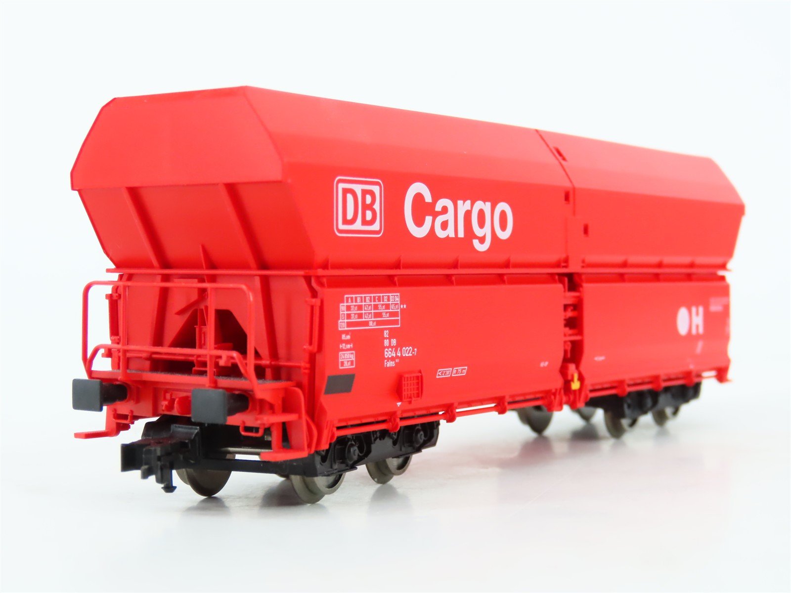 HO Scale Fleischmann 5523K DB Deutsche Bahn Cargo Hopper Car #6644022-7