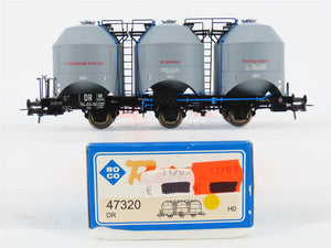 HO Scale Roco 47320 DR Deutsche Reichsbahn 3-Axle Coal Dust Wagon #540310