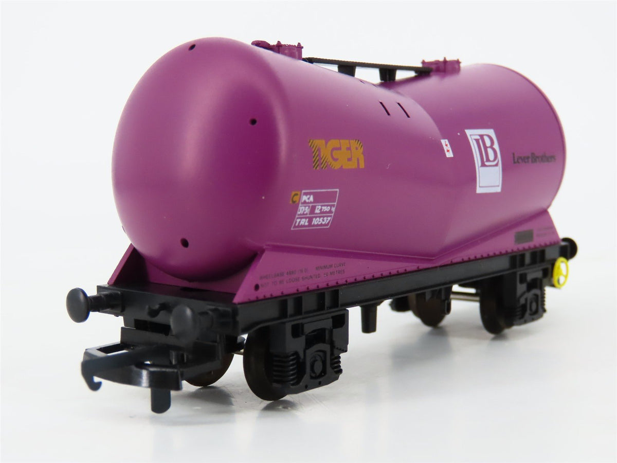 HO Scale Lima 305605A1 Lever Brothers Tiger Tankcar #10537