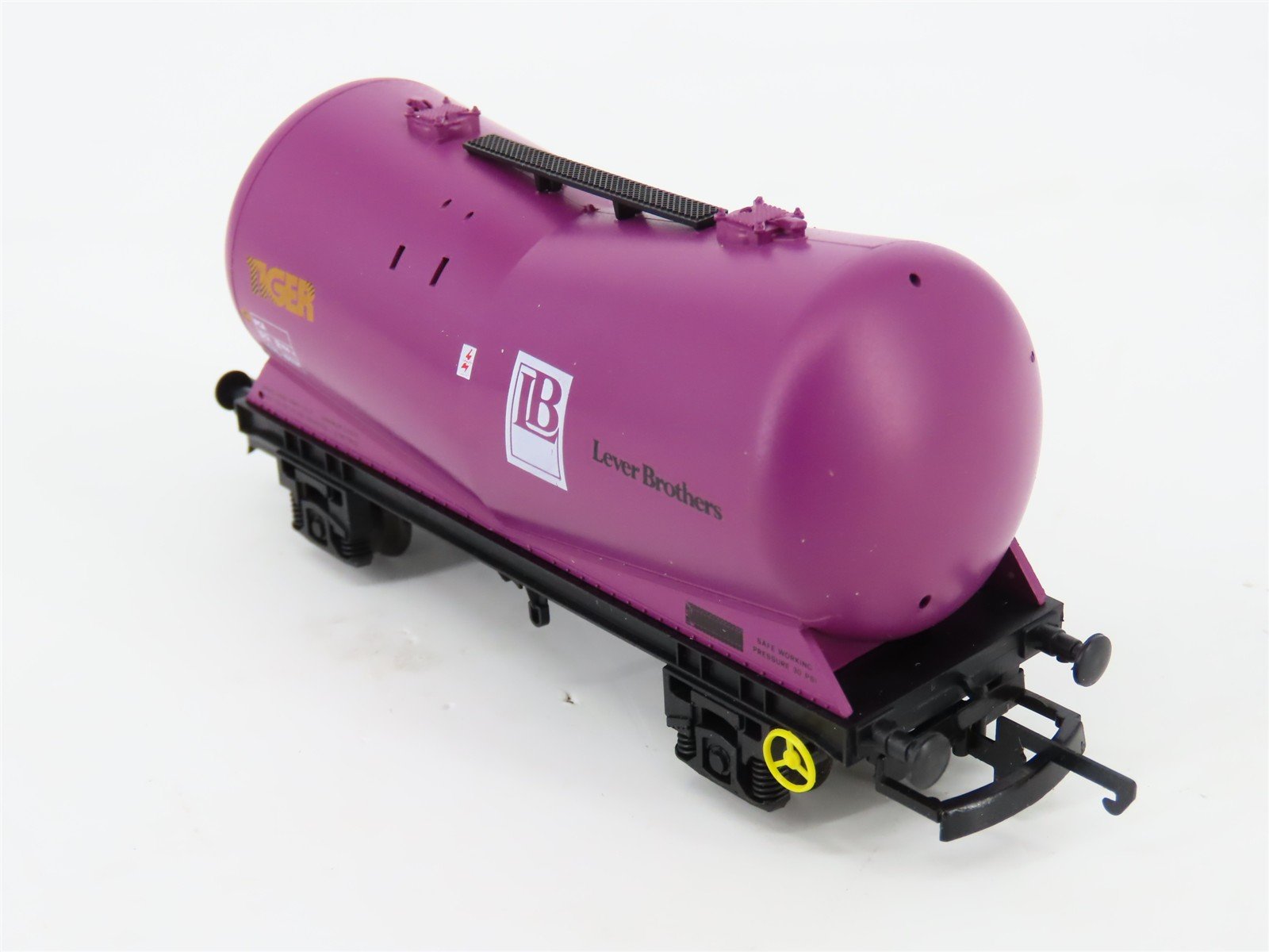 HO Scale Lima 305605A1 Lever Brothers Tiger Tankcar #10537