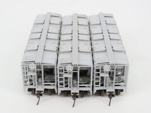 HO Scale Kato 38-0206 WM Western Maryland ACF 70t 2-Bay Covered Hopper 3-Pack