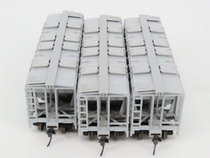 HO Scale Kato 38-0206 WM Western Maryland ACF 70t 2-Bay Covered Hopper 3-Pack