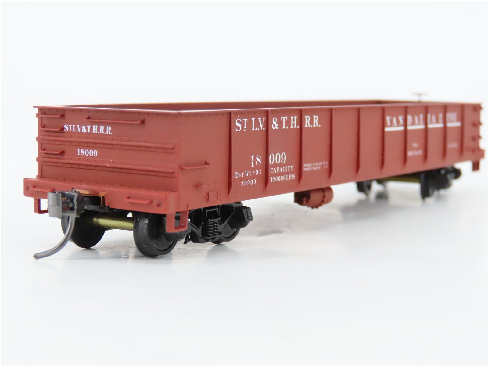 HO Scale Bowser 55905 St, LV&TH Vandalia Line GS 40' Gondola Car #18009
