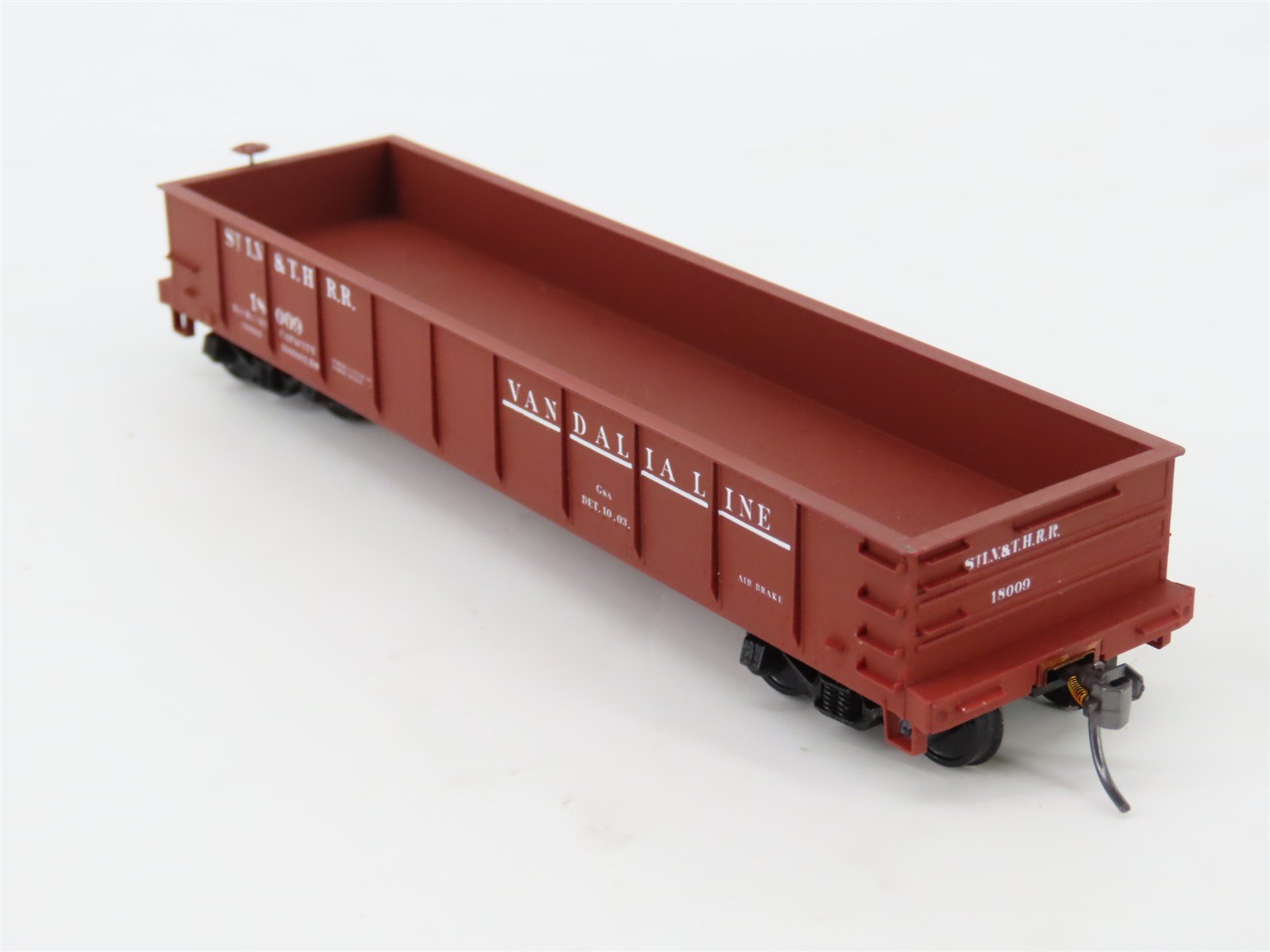 HO Scale Bowser 55905 St, LV&TH Vandalia Line GS 40' Gondola Car #18009