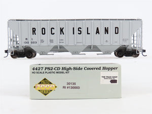 HO Scale Proto 2000 30135 RI Rock Island PS2-CD 3-Bay Covered Hopper #130003