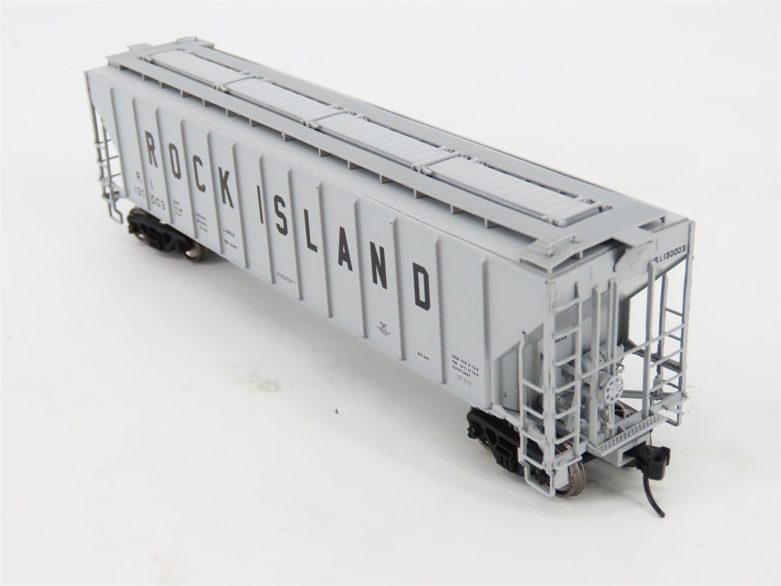 HO Scale Proto 2000 30135 RI Rock Island PS2-CD 3-Bay Covered Hopper #130003