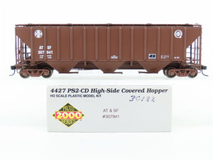 HO Scale Proto 2000 30122 ATSF Santa Fe PS2-CD 3-Bay Covered Hopper #307941