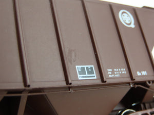 HO Scale Proto 2000 30122 ATSF Santa Fe PS2-CD 3-Bay Covered Hopper #307941