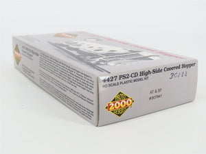 HO Scale Proto 2000 30122 ATSF Santa Fe PS2-CD 3-Bay Covered Hopper #307941