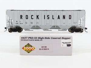 HO Scale Proto 2000 30136 RI Rock Island PS2-CD 3-Bay Covered Hopper #130414