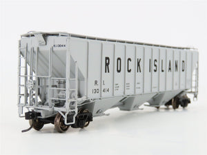 HO Scale Proto 2000 30136 RI Rock Island PS2-CD 3-Bay Covered Hopper #130414