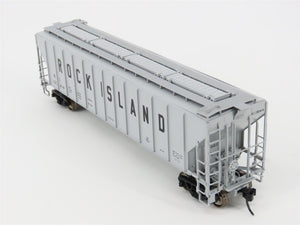 HO Scale Proto 2000 30136 RI Rock Island PS2-CD 3-Bay Covered Hopper #130414