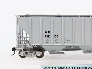 HO Proto 2000 30112 MP Missouri Pacific PS2-CD 3-Bay Covered Hopper #712061