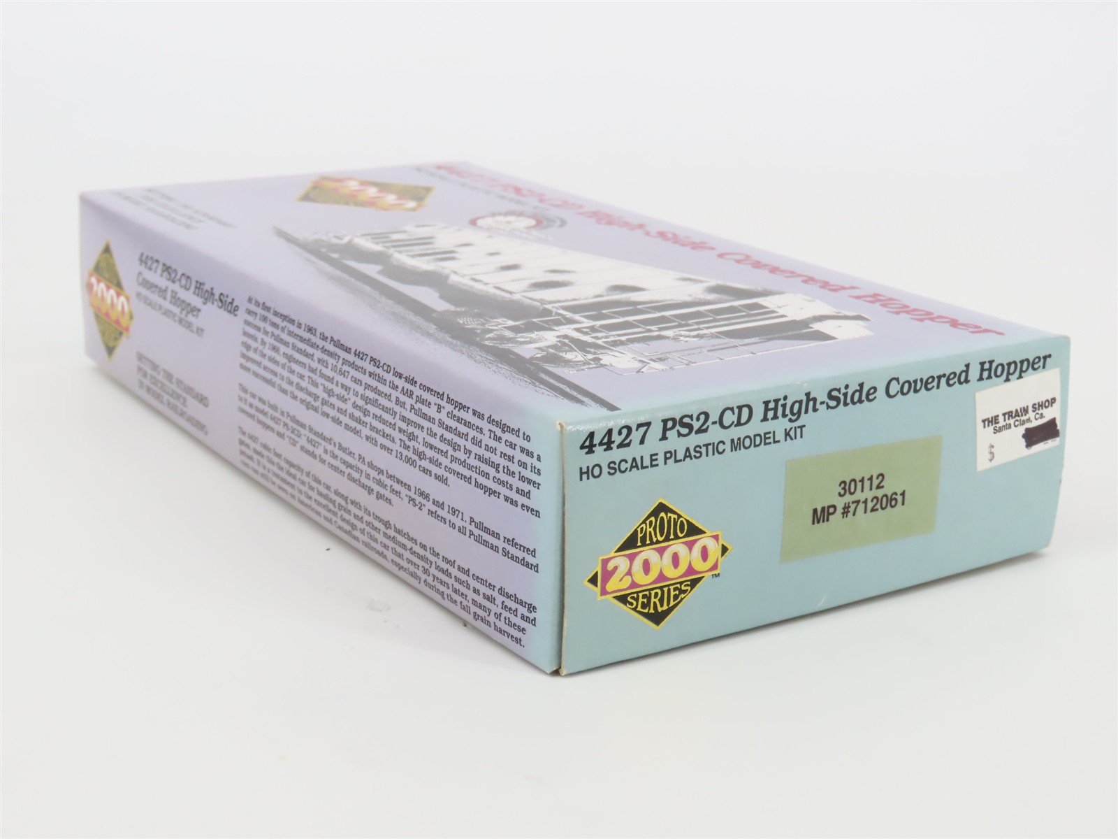 HO Proto 2000 30112 MP Missouri Pacific PS2-CD 3-Bay Covered Hopper #712061