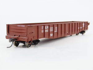 HO Scale Proto 2000 8453 C&S Burlington 52' Drop End Mill Gondola #21562