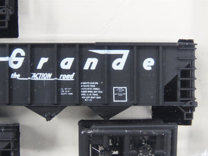 HO Scale Walthers 932-4933 DRGW Rio Grande 100-Ton 4-Bay Hopper Kits 6-Pack #1