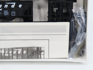 HO Scale Walthers 932-4933 DRGW Rio Grande 100-Ton 4-Bay Hopper Kits 6-Pack #1