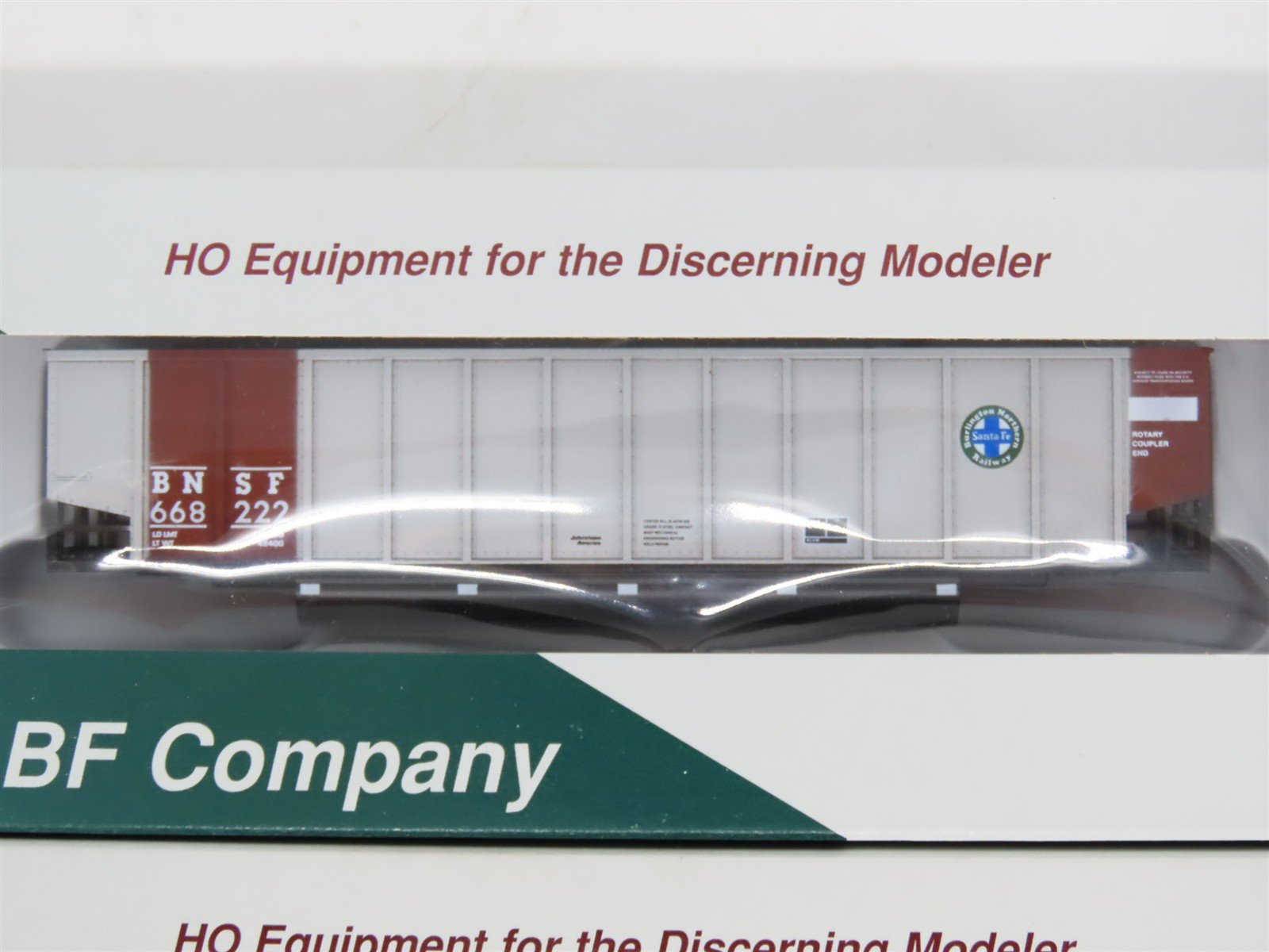 HO LBF Kit 1452 BNSF Burlington Northern Santa Fe Johnstown Coalporter 12-Pack