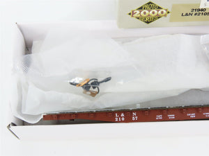 LOT of 3 HO Scale PROTO 2000 Kits L&N/SOU Railroad Box Car & Flat Cars