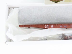 LOT of 3 HO Scale PROTO 2000 Kits L&N/SOU Railroad Box Car & Flat Cars