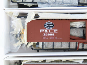 LOT of 3 HO Scale PROTO 2000 Kits ERIE/P&LE/CB&Q Railroad 50' Box Cars