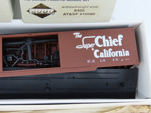 LOT of 4 HO Scale PROTO 2000 Kits CN/ATSF/UP Railroad Flat Car & Box Cars