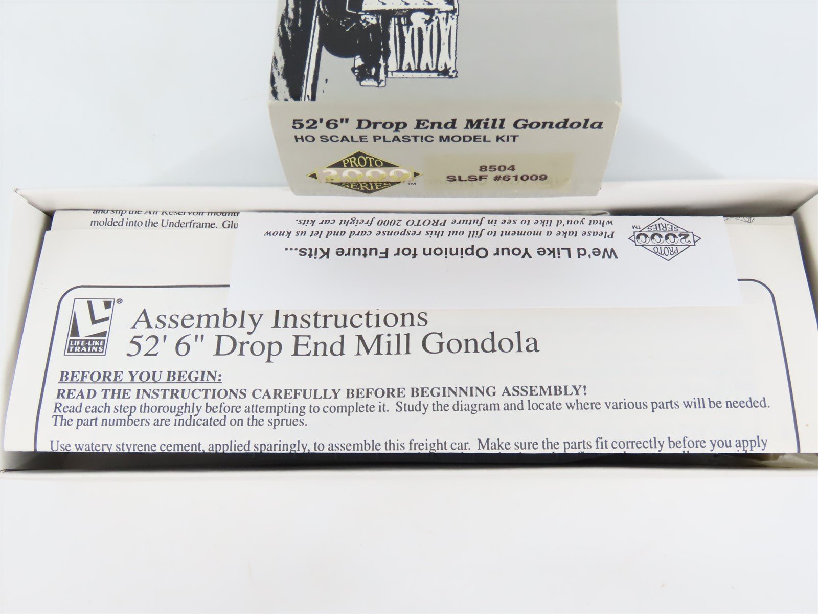 HO Scale PROTO 2000 Kit #8504 SL-SF Frisco Railroad 52' 6