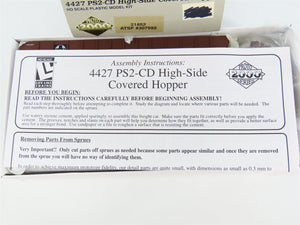 HO Scale PROTO 2000 Kit #21852 ATSF Santa Fe 3-Bay Covered Hopper #307592